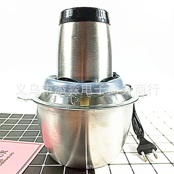

Meat Grinder Household Stainless Steel Grinding Machine Mixer Electric Garlic Machine Small Cytoderm Breaking Machine Food Mixer