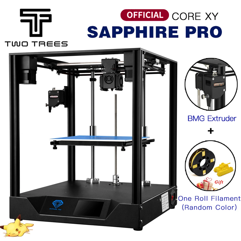 Twotrees 3D Printer CORE XY Sapphire Pro Printer BMG Extruder Corexy Guide DIY With MKS