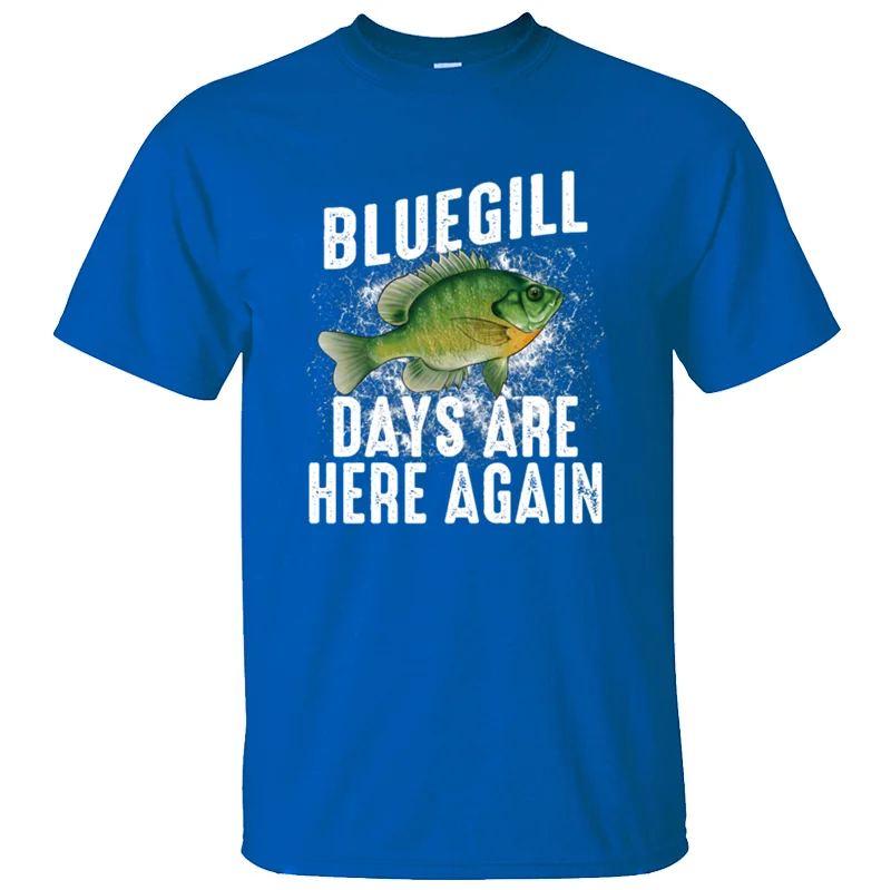 Забавная футболка bluegill с принтом в виде юморов для рыбалки, пресноводных рыбок, подарок, футболка для мужчин и женщин, стандартная Мужская футболка, Юмористическая хлопковая футболка
