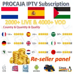 Pro neotv procaja iptv подписка iptv реселлер панель Европа Франция Испания iptv dazn арабский iptv bein Спорт Италия Германия