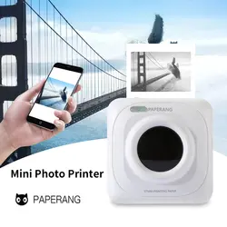 Портативный принтер с Bluetooth мини беспроводной Pos тепловой фото принтер картинок для iOS, Android оконные рамы