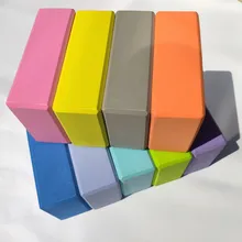 Блок йоги EVA для занятий фитнесом, для спорта блоки для йоги из пеноматериала Растяжка помощь тренажерный зал кирпич Пилатес Послеродовое восстановление для беременных женщин