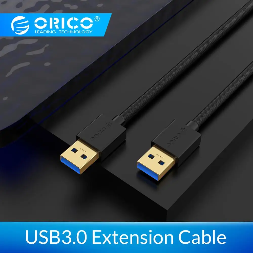 

ORICO USB3.0 Extension Cable Type A to Type A USB 2.0 / USB 3.0 High Speed Transmission Cable For Laptop Desktop External HDD
