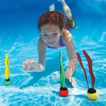 

New 3Pcs Summer Toys Seaweed Diving Toy Water Pool Games Child Underwater Diving Sports Parent-Child Gifts For Kid Summer Toy