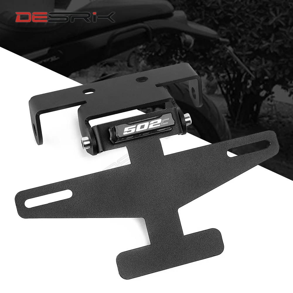 

502C Motorcycle Rear License Registration Plate Tail Frame Holder Bracket Folding Short Tail Modified For Benelli 502C