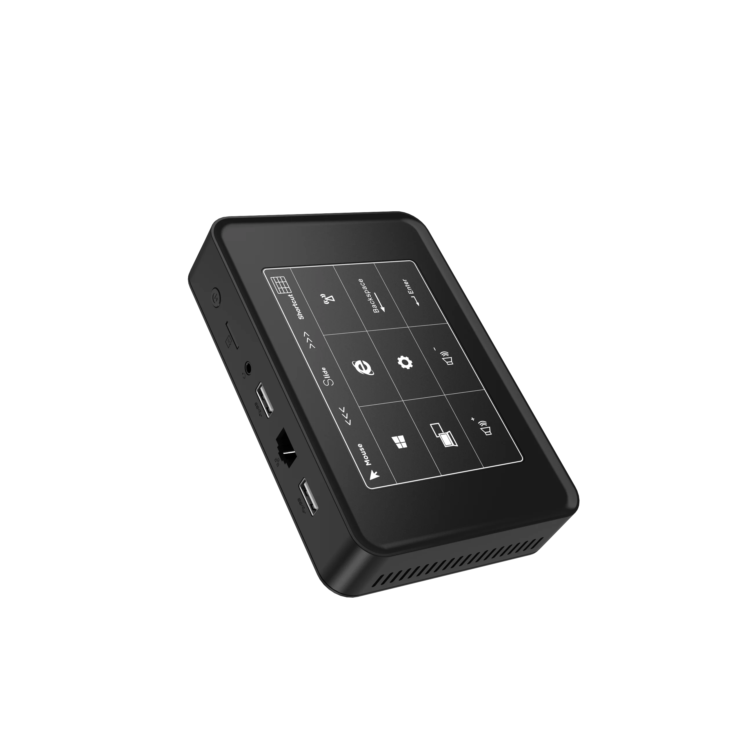 Новейший Apollo Lake Celeron J3455 windows10 Мини ПК LPDDR3L 6G SSD 256G с сенсорной панелью управления