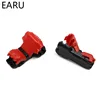 5 uds 2 Pin 2 Dc/ac 300v 10a Universal compacto de cable de conector de cableado de forma de T bloque de conectores con palanca AWG 18-24 ► Foto 2/6