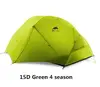 free shipping 3F UL GEAR 2 Person 4 Season Camping Tent Outdoor Ultralight Hiking Backpacking Hunting Waterproof Tent 15D ► Photo 2/6