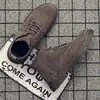2022 Winter New Fashion Boots Male British Mid-Top Worker Boots Hight-Top Vintage Trendy Casual Wild Trendy Shoes ► Photo 2/6