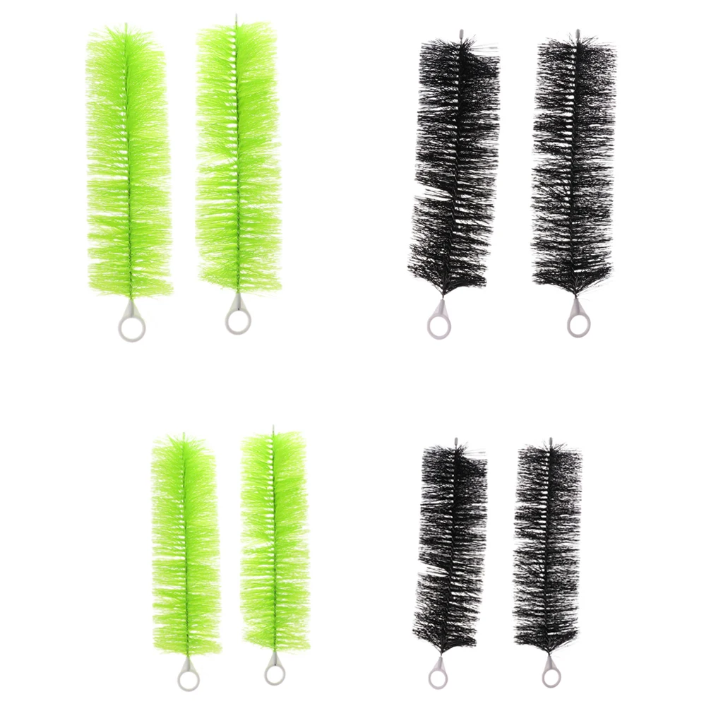 

2 Pcs Pond Box Filter Brush as An Excellent filter system Green,Black