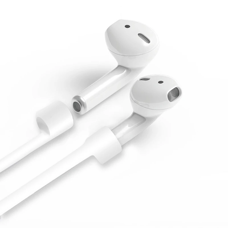Силиконовый ремешок для наушников AirPods с защитой от потери шнур беспроводных
