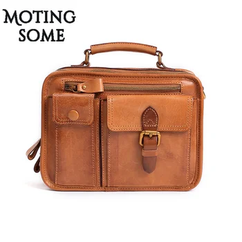 

Retro Cowhide Leather Messenger Bag Women Shoulder Bag Vegetable Tanned Leather Versatile Ladies Handbag Genuine Leather 2021