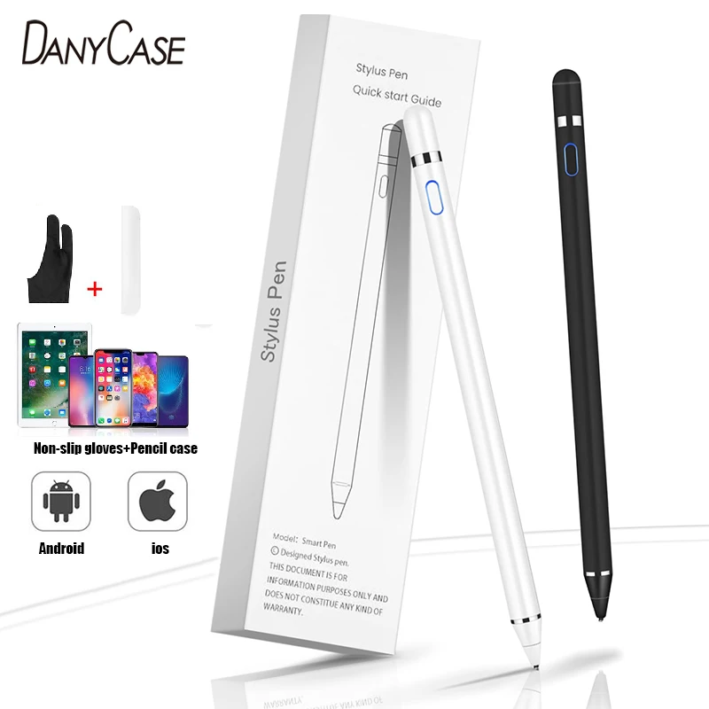 Активный стилус емкостный сенсорный экран карандаш для Samsung Xiaomi HUAWEI iPad планшетов