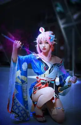 Игра Impact 3 Косплей Yae Sakura деревянный меч оружие косплей реквизит личная коллекция