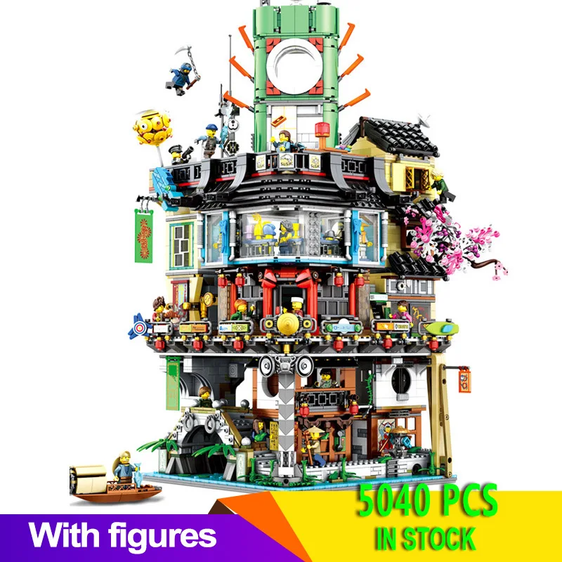 Ceny Kompatybilny legoingLYS 70620 Ninja klocki budowlane miasto cegły mistrzowie Spinjitzu zabawki dla dzieci prezenty urodzinowe