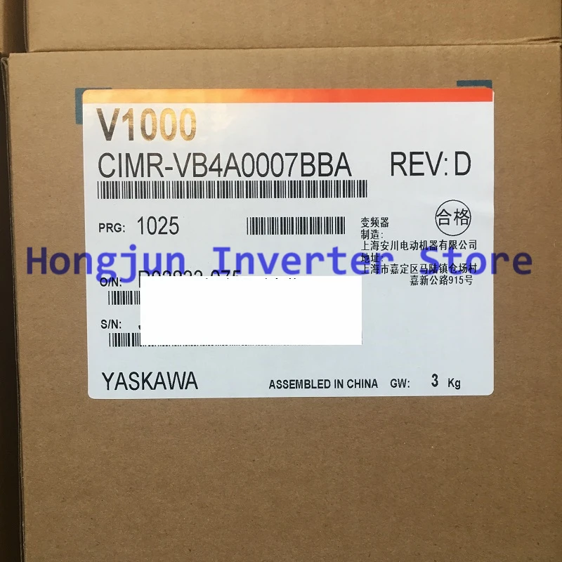 Новый в коробке yaskawa V1000 инвертор привода переменного тока 380 В кВт для водяного