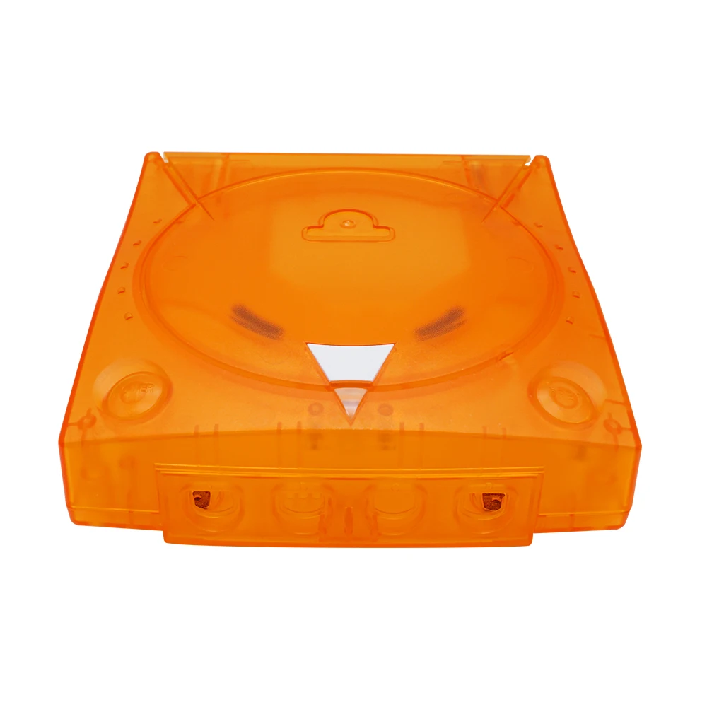 Bitfunx-dreamcast Shell para Consoles de Jogos Substituição dc Case Translúcido Shell para Todos os Sega Dreamcast - Image 3