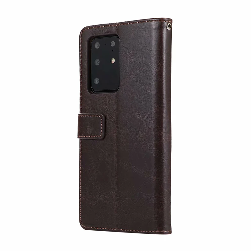 Чехол книжка кожаный для Samsung Galaxy S20 Ultra S10 S9 Plus S10E S7 S6 edge Note 10 8 9 5|case for samsung galaxy|case