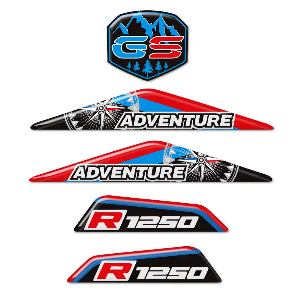 Color : 1 Motorcycle Stickers Decal For BMW R1250GS LC ADV R 1250 GS Adventure Front Beak Fairing Extension Wheel Extender Cover GSA 2019