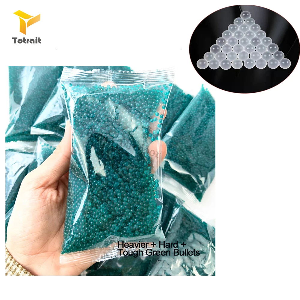 TOtrait 10000 Uds 7-8mm esmerilado más alias bola de Gel juguete bola de Gel Blaster pistola Accesorios