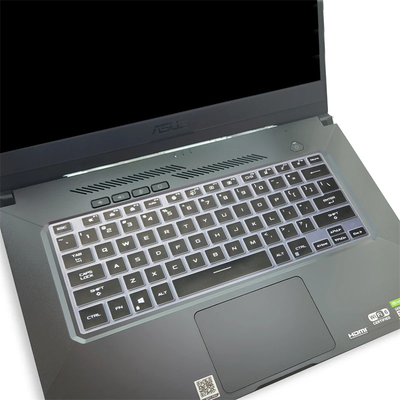 Per Asus Tuf Dash F15 Fx516P Fx516Pm Fx516Pr Fx516 Pr Fx 516 2021 15,6 ''Gaming Custodia Protettiva Per Tastiera In Silicone Per Laptop