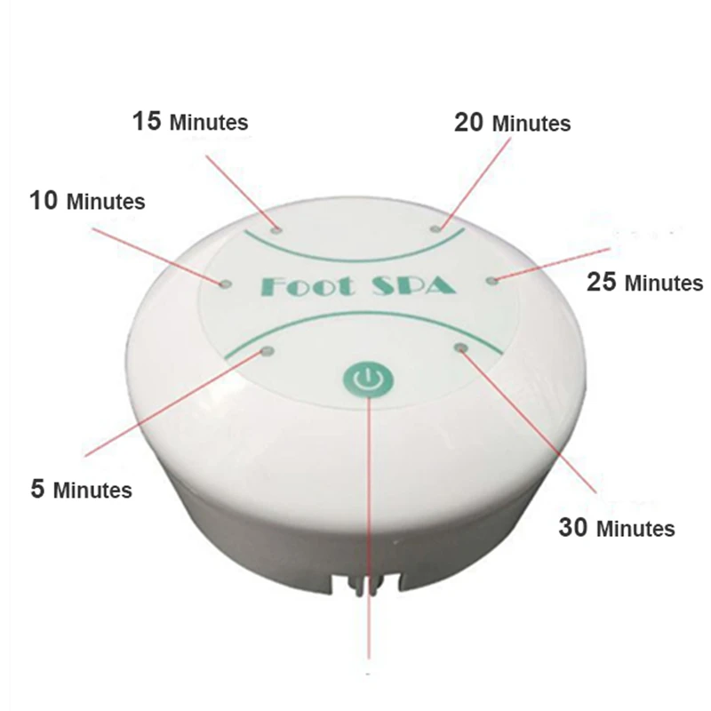  Portable Negative Hydrogen System Foot Spa Feet hydrotherapy Ionic Detox Foot Bath SPA Machine with