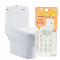 Coussin Anti Collision pour meubles, 24 pièces/ensemble, adhésif fort, amortissement silencieux, couvercle de toilette, tiroir porte d'armoire, outil d'accessoires de maison 