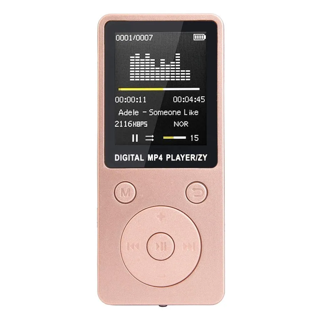 2020 Портативный MP3/MP4 музыкальный плеер без потерь FM рекордер 4 3 дюймовый с Fm радио