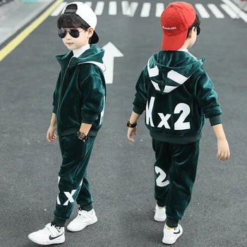

Boys Girls Clothes Sets Cotton Winter Kids Sport Suit Children Clothing Boys Suit Winter Kids Clothes Sets 4 8 10 11 12 13 Years