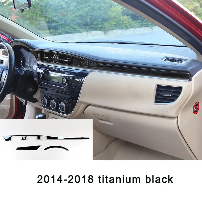 Lsrtw2017 для Toyota Corolla E210 приборной панели автомобиля окна шестерни двери вентиляционное отверстие планки интерьера аксессуары - Название цвета: product picture 2