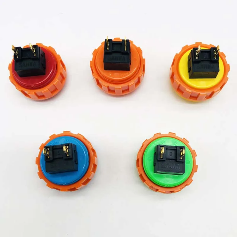 4pcs Original SANWA OBSF-24 Push Button 24MM Zero delay Arcade Game Button