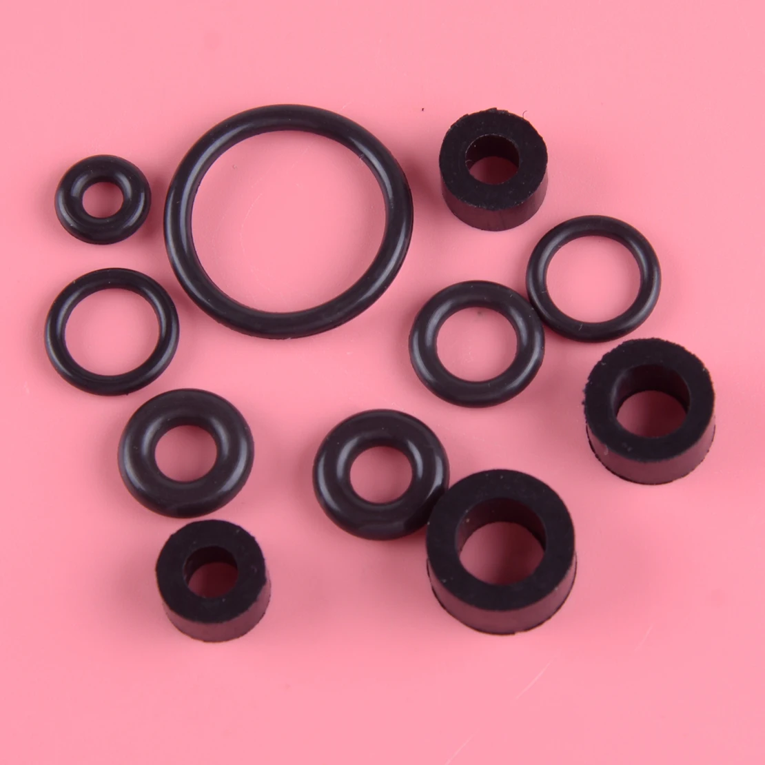 

11pcs Rubber Powerstroke Fuel Filter Housing O-ring Seal Kit Fit for Ford 1999-2003 International 7.3L Diesel Engines DD9C0657.3