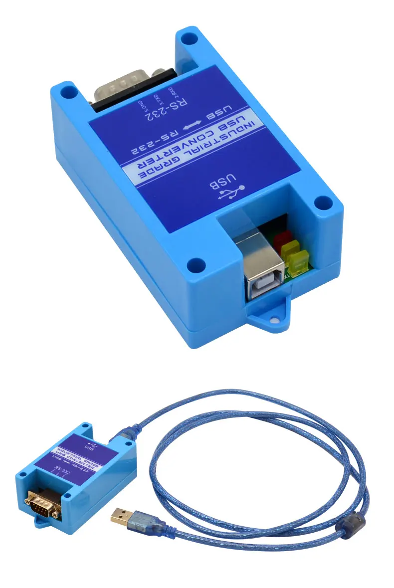 USB к 232 485 422 промышленный последовательный преобразователь 2 порта RS485 к USB Молниезащита Win7/8/10