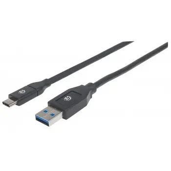 

USB 3.1 cable type A male/USB-C male 2 Black m