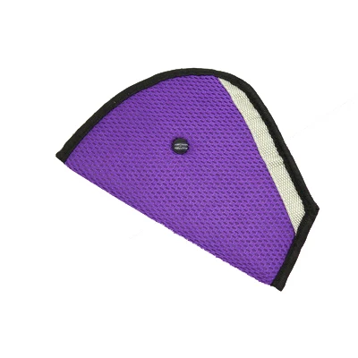 Автомобильный ремень безопасности регулировки треугольник фиксатор защита автомобиля для предотвращения le шеи плеча Броня YYT364 - Цвет: Фиолетовый