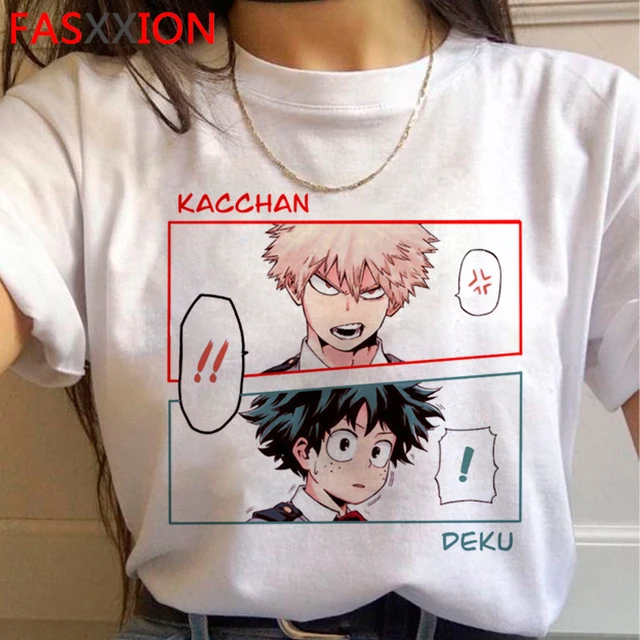 My Hero Academia Bakugou T-shirt Men Cute Anime Boku No Hero Academia T Shirt Cool Todoroki Graphic Tshirt Hip Hop Top Tees Male 49113