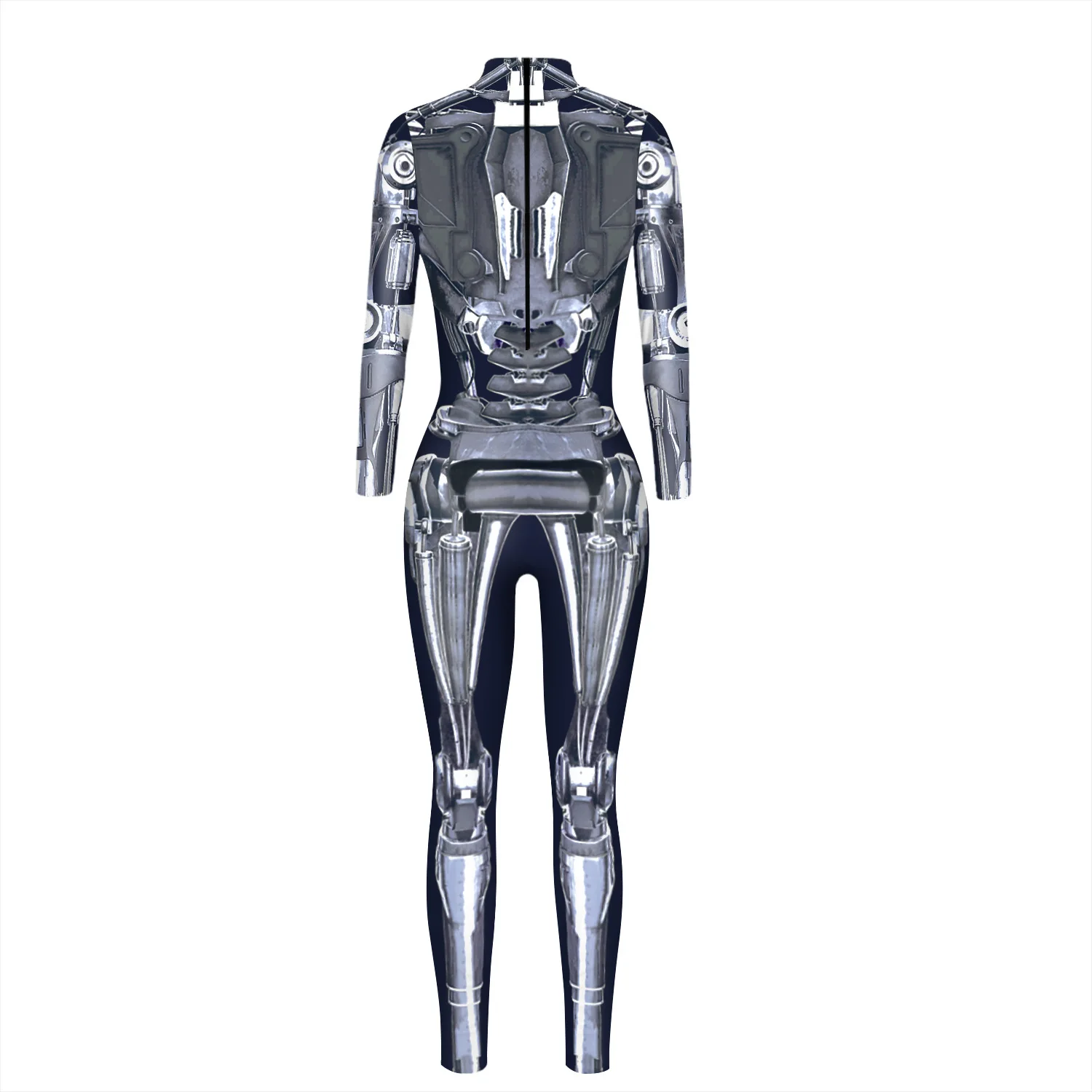 【SALE／83OFF】 Halloween Robot Bodysuit Women Cosplay Long Sleeve