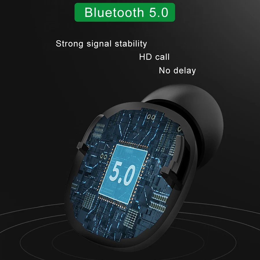 Сенсорное управление TWS 5 0 Bluetooth наушники беспроводные Handsfree HIFI стерео гарнитура с