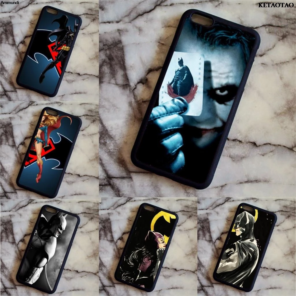 KETAOTAO Бэтмен коммандос самоубийца Джокер телефонные чехлы для Samsung S3 4 5 6 7 8 plus Note 2 3