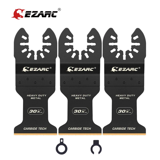 Ezarc 3 Pcs Oscillating Tool Blades 