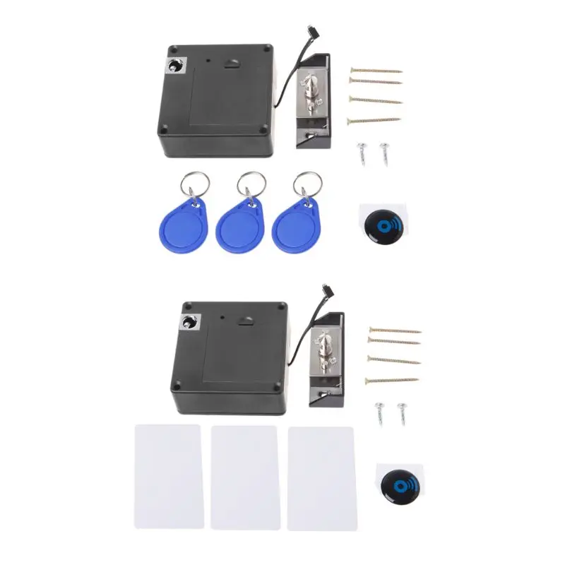 

2019 New Cabinet Invisible Electronic RFID Lock Hidden Keyless Drawer Door Locks Sensor Locker Hardware
