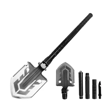 

Multifunction Outdoor Shovel Camping Survival Folding Outdoor Equipment Snow Mountain Shovel Security Tools
