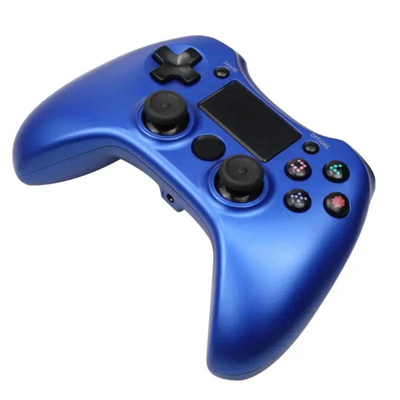 Беспроводной Bluetooth игровой джойстик портативный геймпад двойная вибрация Игровые колодки для PS4 PS3 PC Android tv Box игры для ps4 геймпад для пк