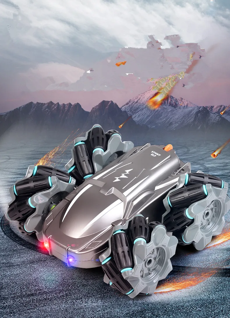 

Машинка для дрифта и трюков 4WD, 2,4 ГГц, высокоскоростная, со светодиодный Ной подсветкой