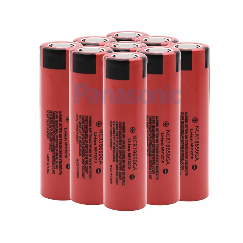 Panasonic ncr 18650GA 30A разрядка 3,7 V 3500mAh 18650 аккумуляторная батарея для игрушечного фонарика с плоским верхом литиевая батарея