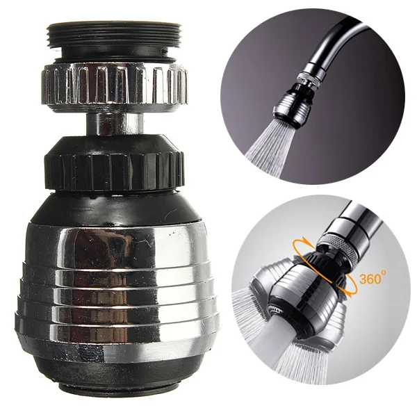 

360° Rotate Tap Bubbler Filter Aerator Net Water Saving Device Nozzle Faucet Fitting