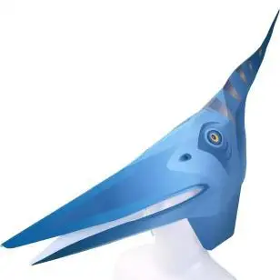 

Cosplay Toothless Pterosaur Masquerade Hood 3D Paper Model DIY Cartoon Animal Model Three-dimensional Children Educational Toys