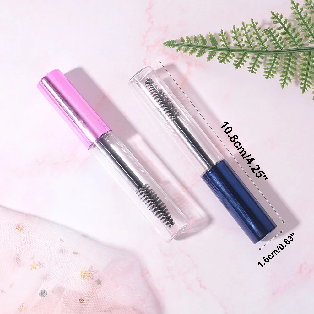 1pcs 10ml Empty Mascara Tube Wand Eyelash Cream Container Bottle Castor Oil Vials Women DIY Cosmetics Makeup Tool Accessories