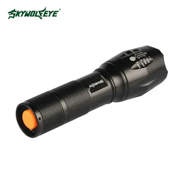

Ultra-bright 10000LM T6 LED Zoomable Flashlight Torch Lamp Light 5-Mode