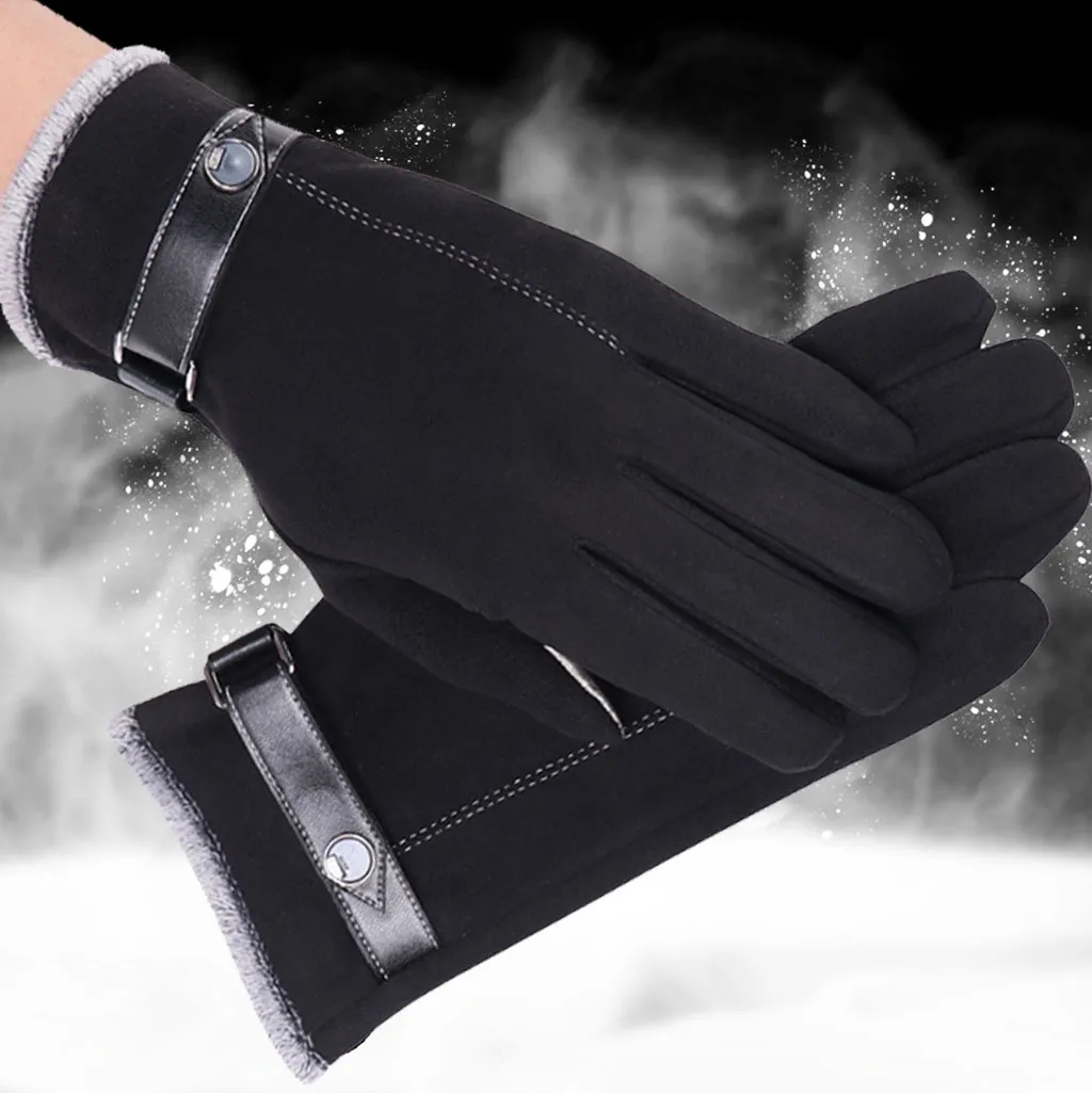 Women Winter Gloves Cartoon Cute Cat Ear Winter Fleece Thermal Gloves Thicken Warm Mittens Guantes Mujer Invierno#YL5